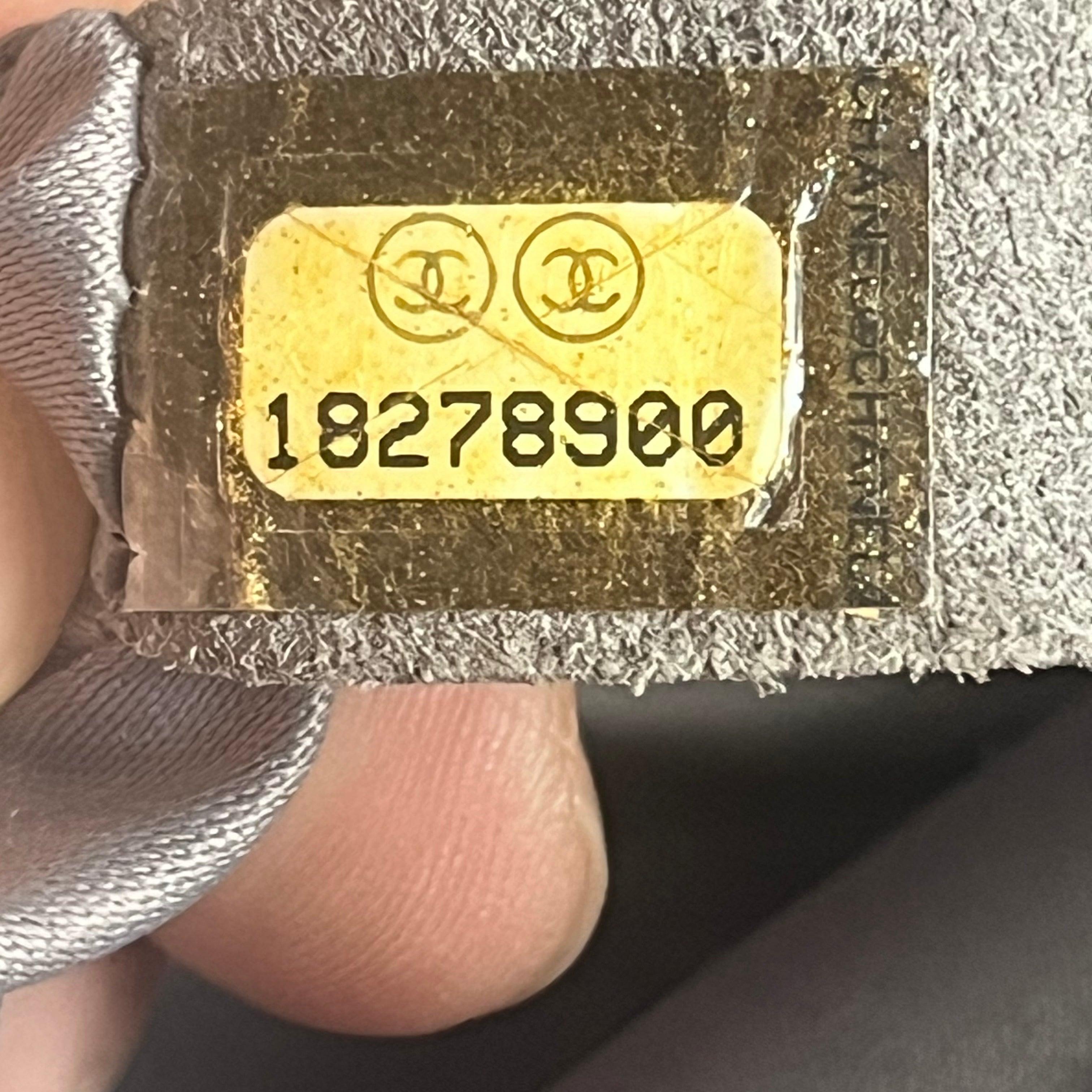 Chanel GST Grand Shopping Tote Piel Caviar Borgoña Herrajes Plateados GM en venta 15