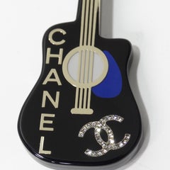Chanel Guitar Brooch