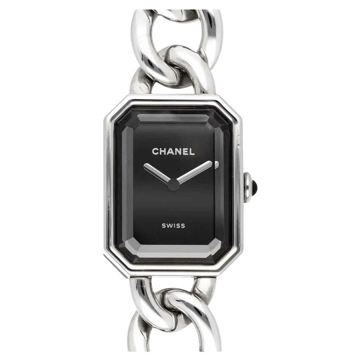 CHANEL H7018 Premier Metal Chain Montre en acier inoxydable en vente