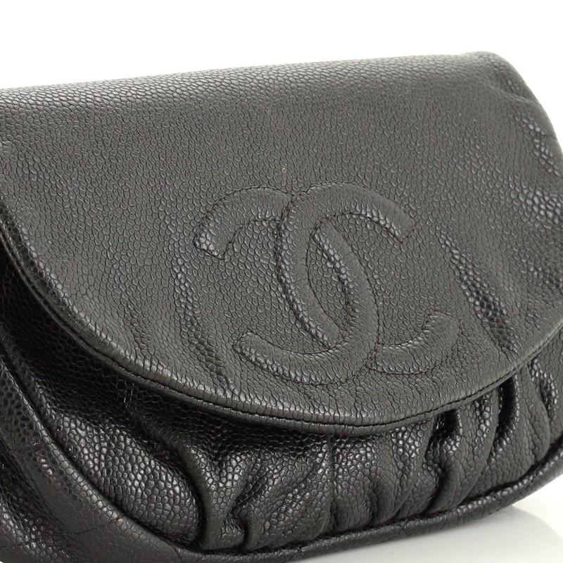Chanel half moon wallet on chain sale