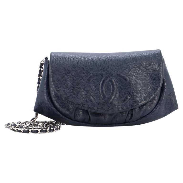Chanel Handbag Half Moon Black - 16 For Sale on 1stDibs