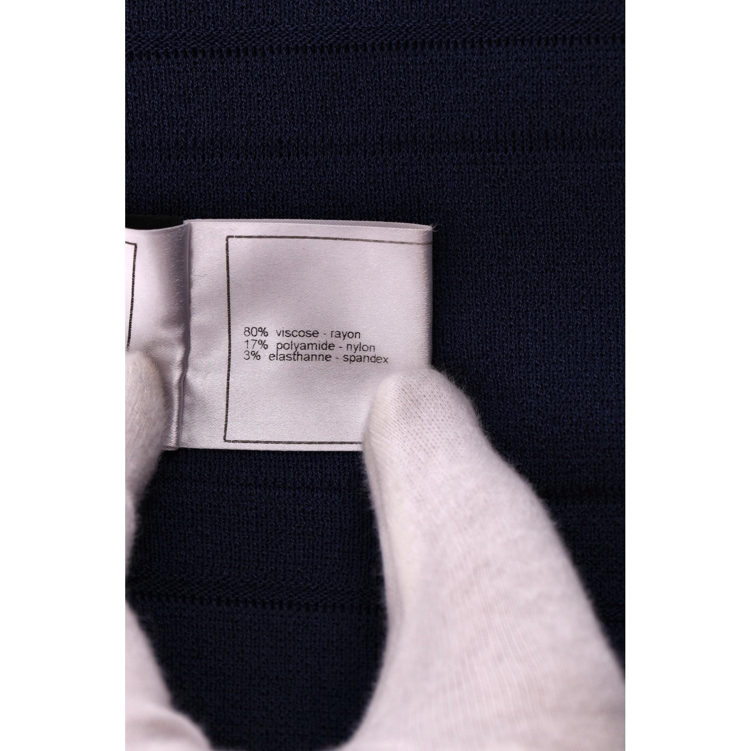 Chanel - Vestito con aletta e cardigan con bolero in vendita 5