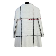 Chanel Hamburg Metiers D'Art Runway Tweed Jacket Coat Sz 40