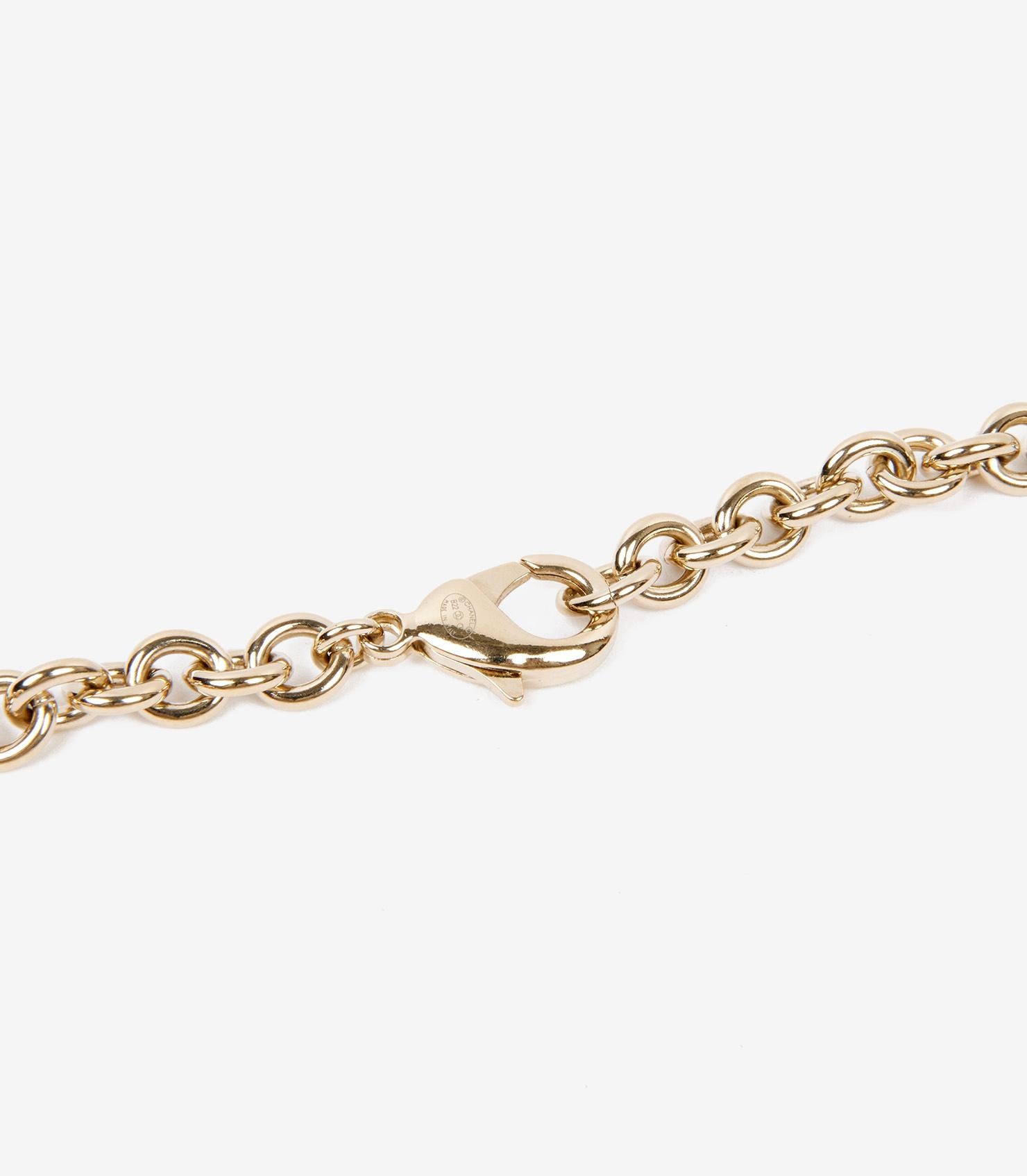 Chanel Hammered Oversized CC Heart Locket 1