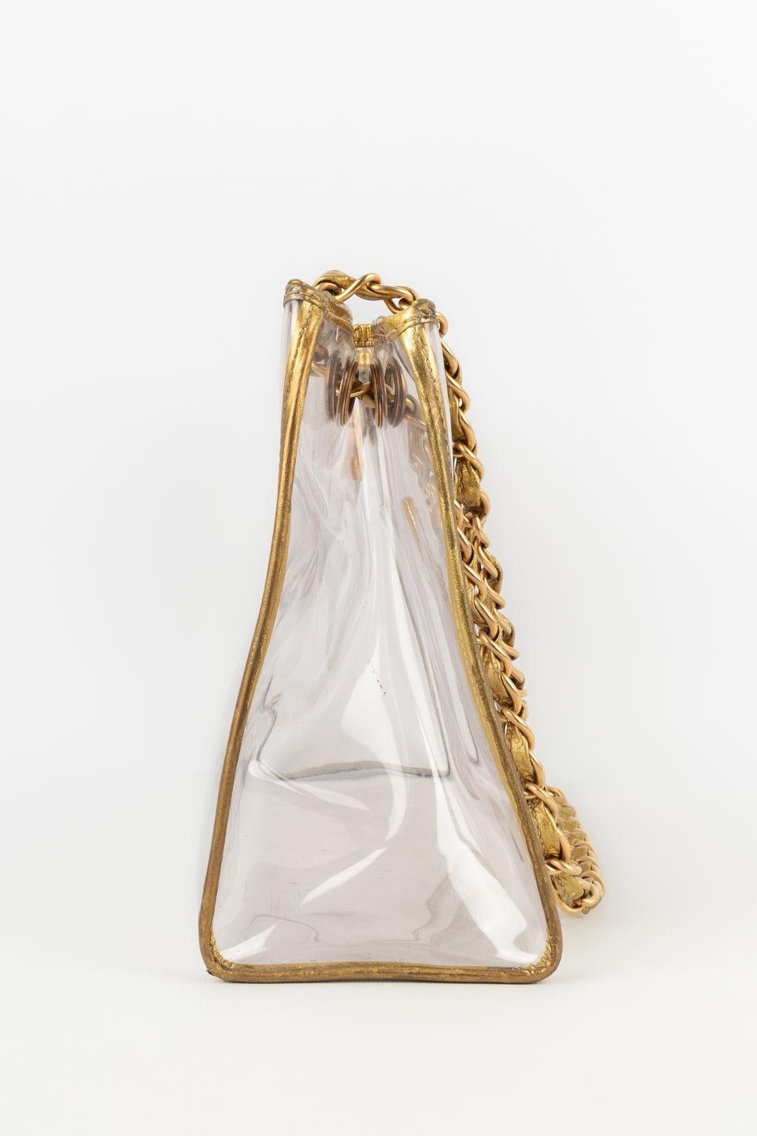 Women's Chanel Hand Bag in Transparent PV Fabric, 2006/2008