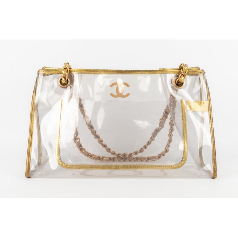 Chanel Hand Bag in Transparent PV Fabric, 2006/2008 3