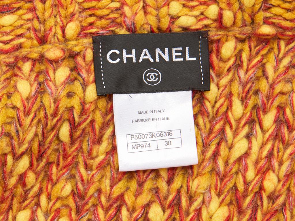 Chanel Hand Knit Cardigan In Good Condition For Sale In New York, NY