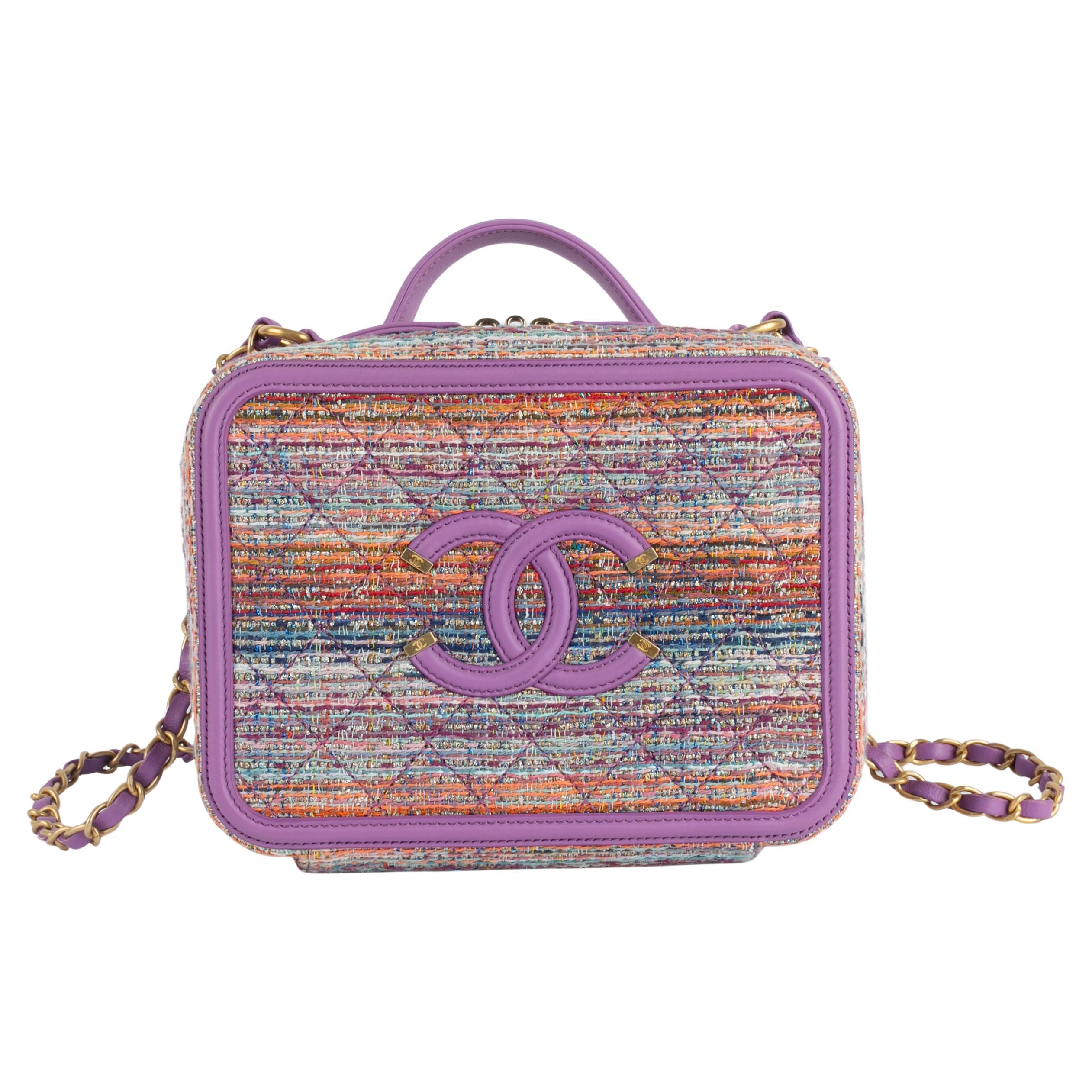 Chanel handbag CC Filigree Vanity 2019 For Sale