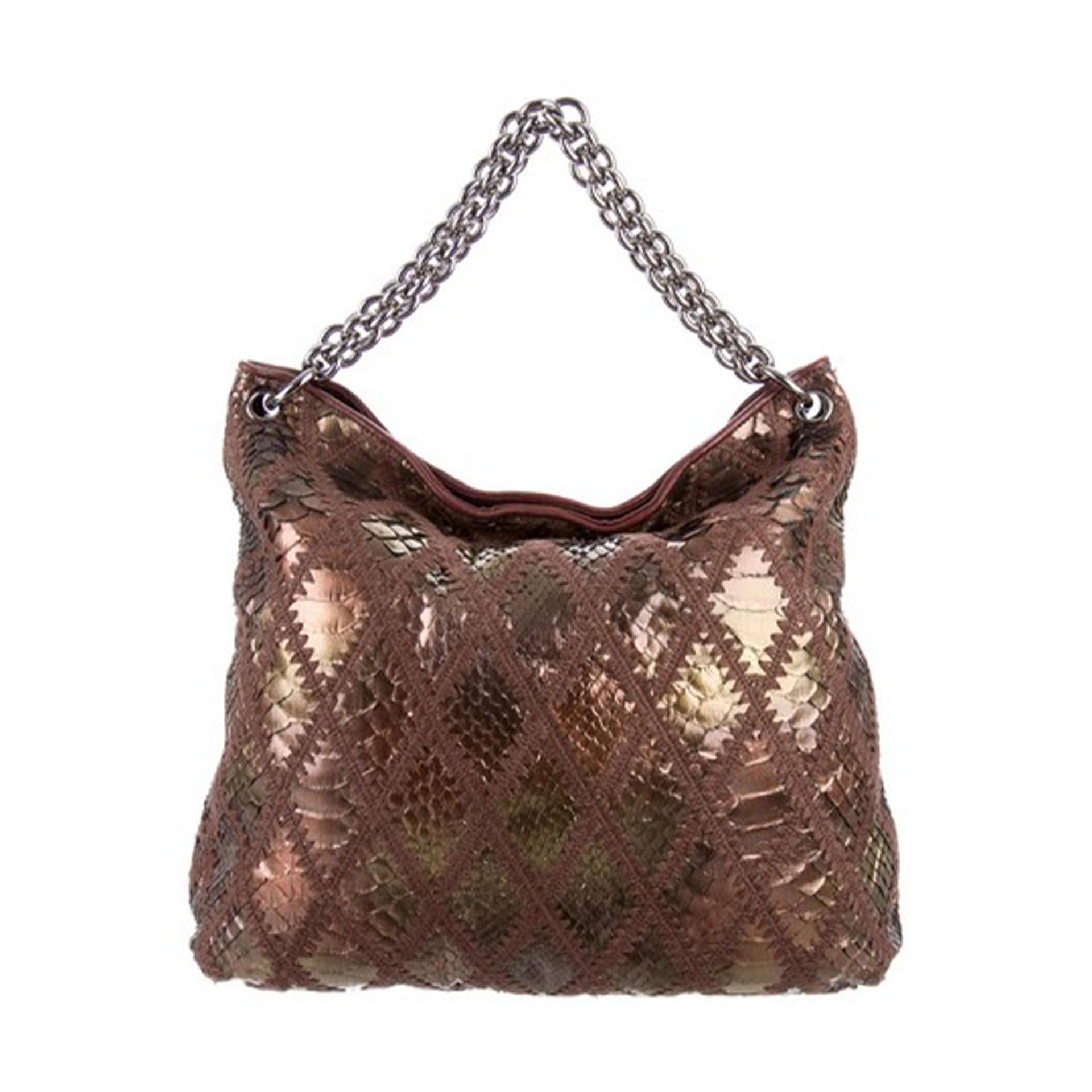 metallic bronze handbags