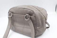 Chanel handbag in grey leather