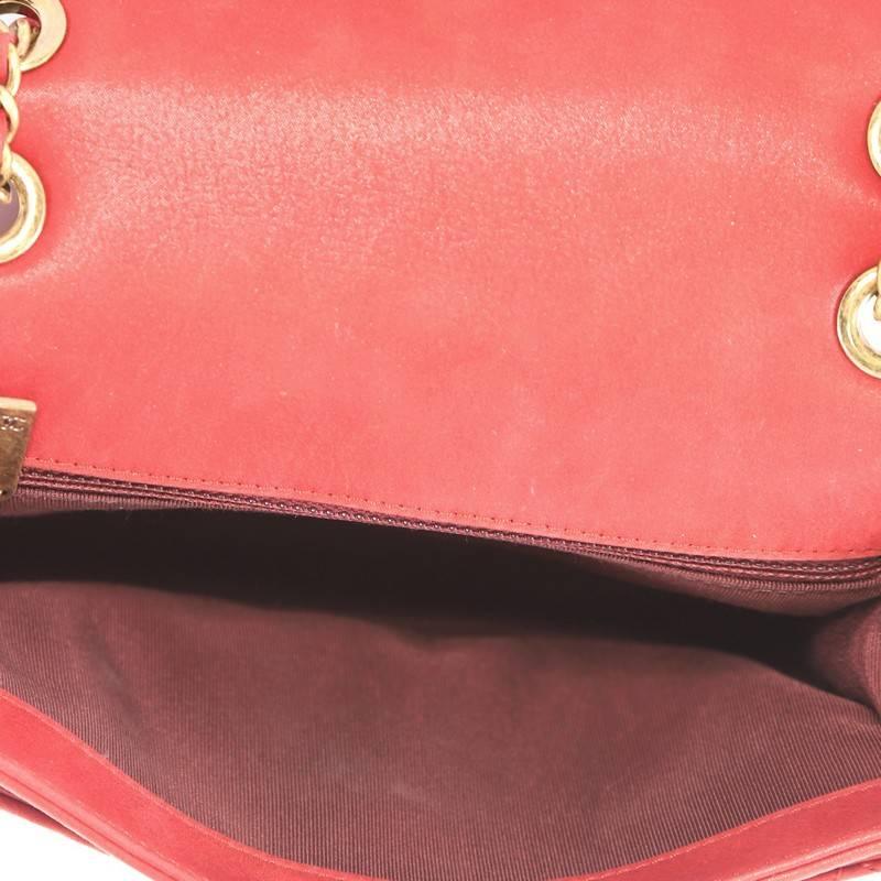 Chanel Happy Stitch Flap Bag Quilted Velvet Calfskin Small In Good Condition In NY, NY
