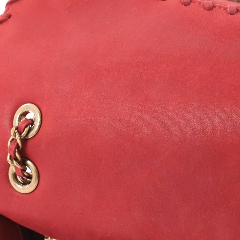 Chanel Happy Stitch Flap Bag Quilted Velvet Calfskin Small 1