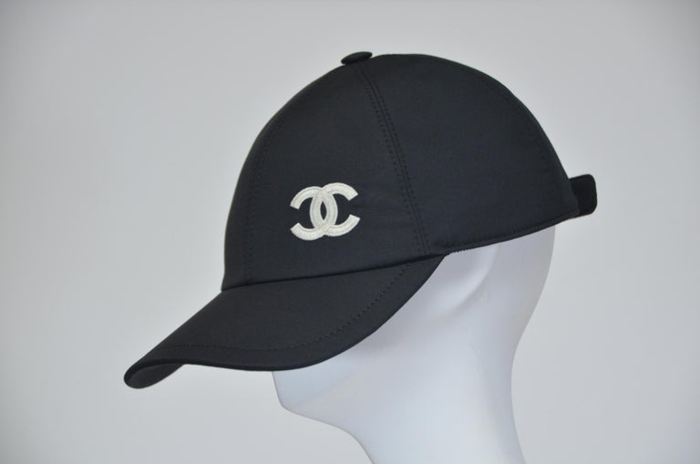 CHANEL Hat NEW With Tags OS at 1stDibs  chanel kasket, chanel hats, chanel  black cap
