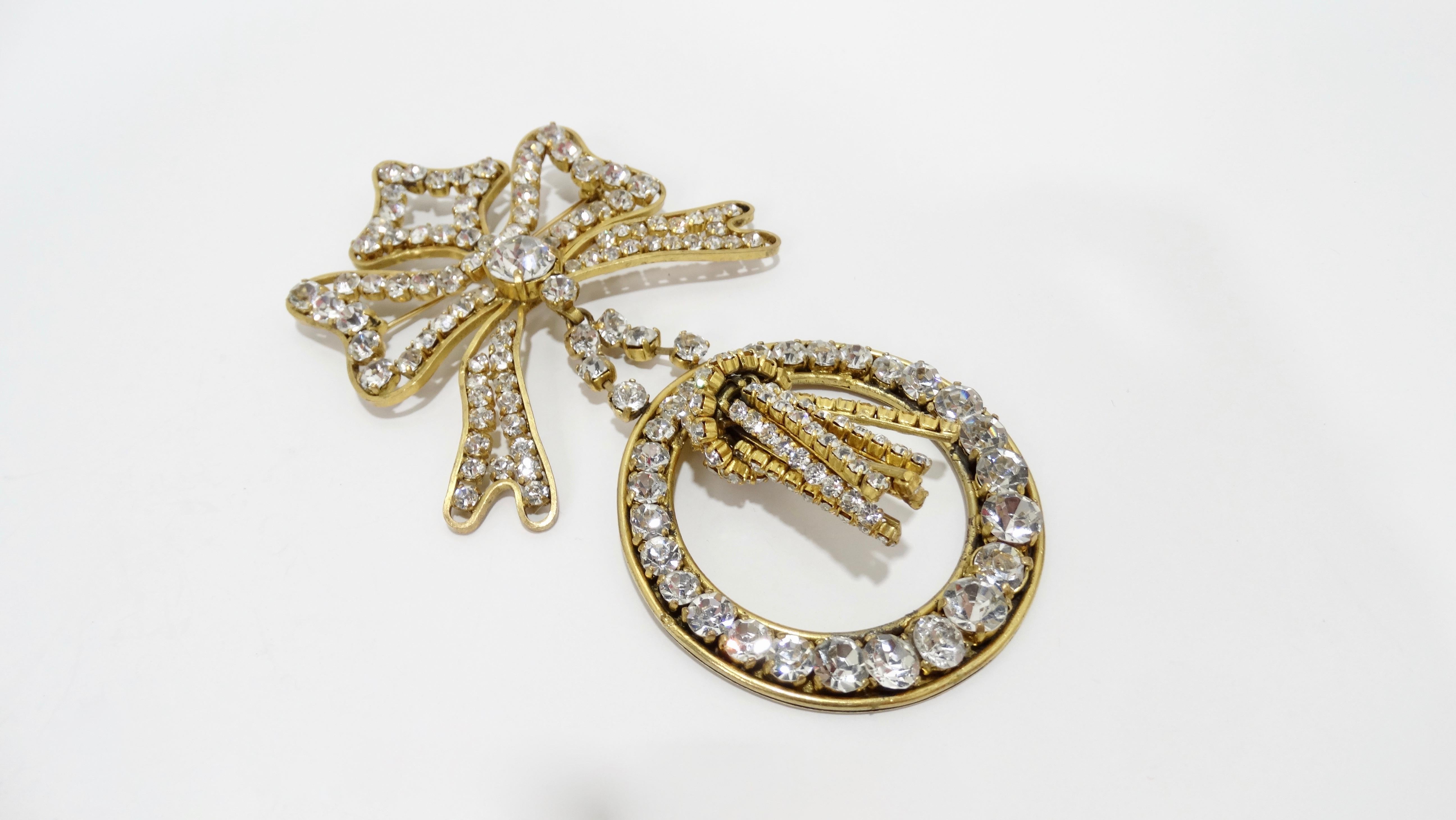 Women's or Men's Chanel 1980s Haute Couture Statement Brooch 