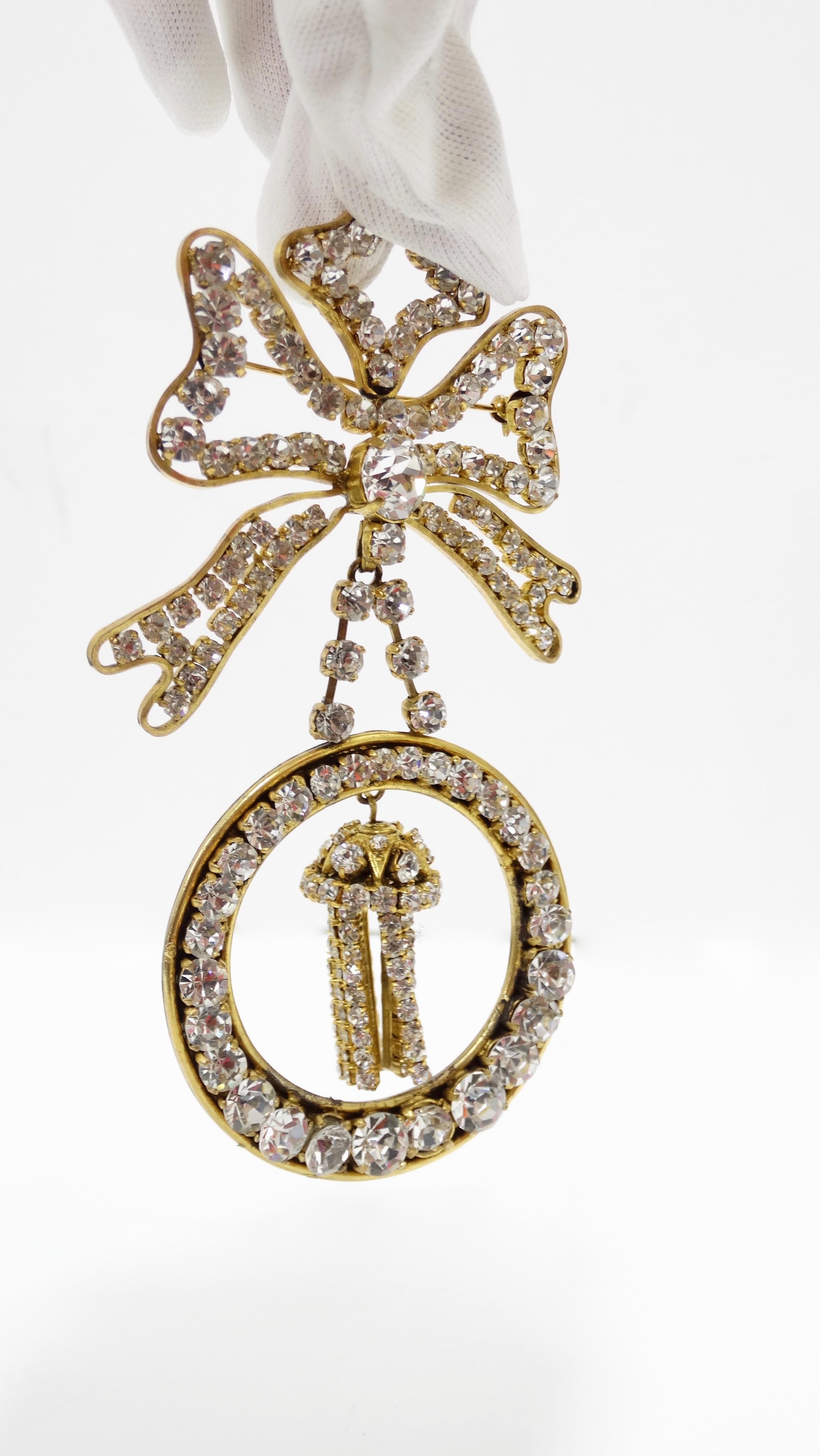 Chanel 1980s Haute Couture Statement Brooch  1