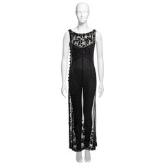 Chanel Haute Couture by Karl Lagerfeld Embroidered Tulle Ensemble, FW 1996