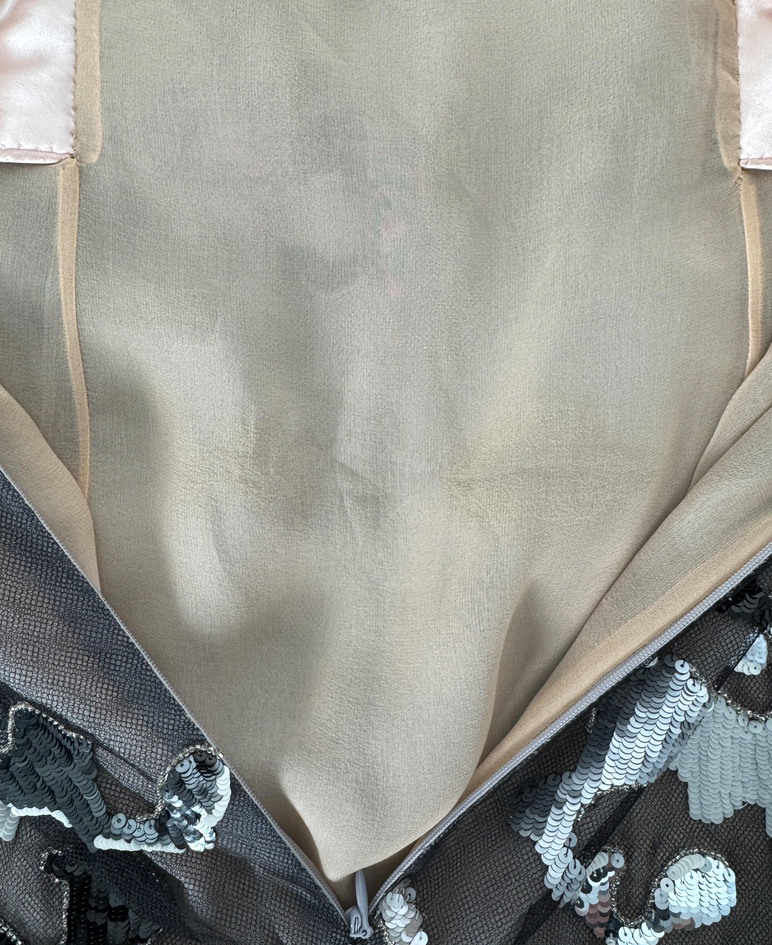 CHANEL HAUTE COUTURE by KARL LAGERFELD F/W 2007 Laufstegkleid im Angebot 14