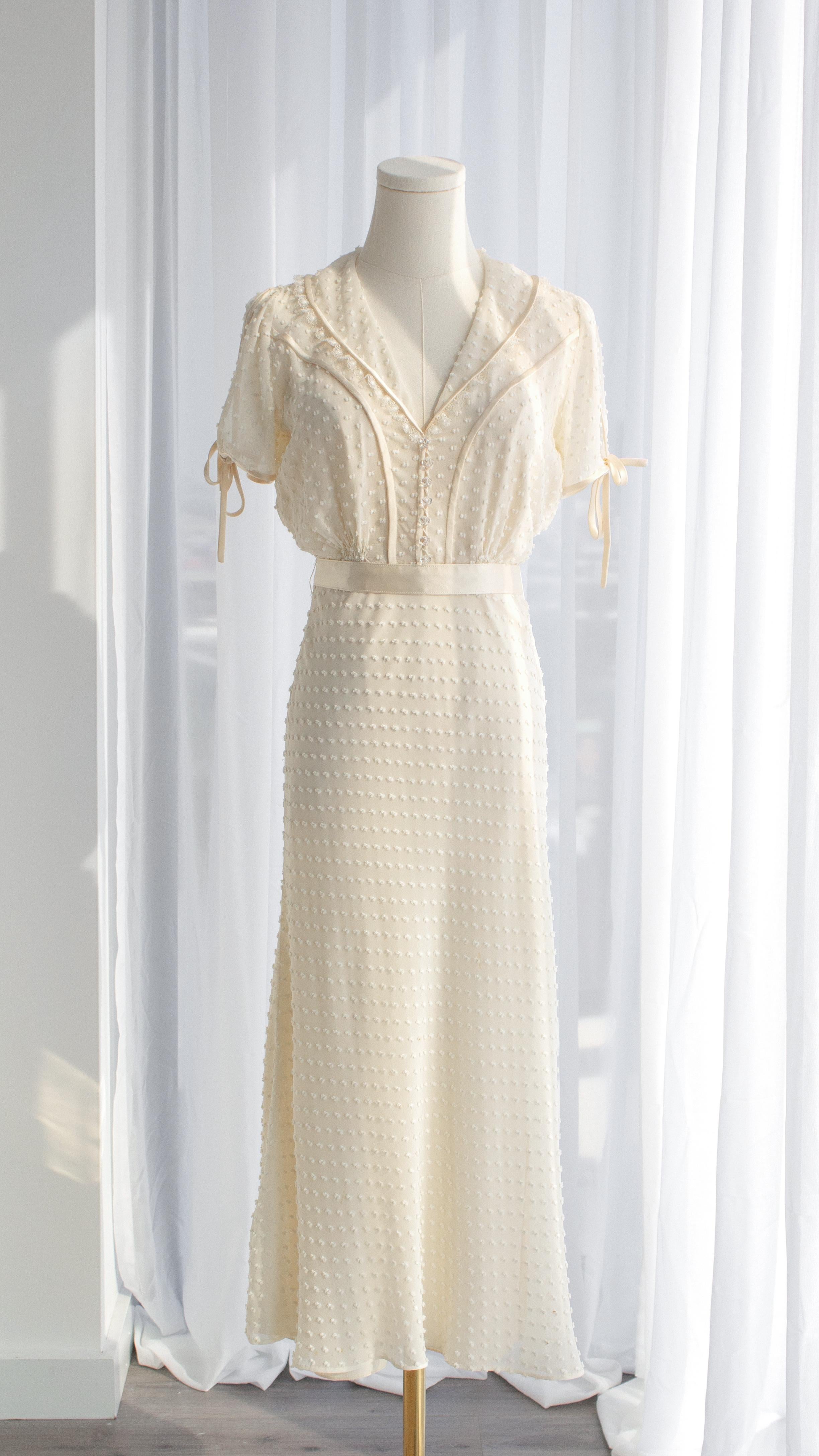 Chanel Haute Couture Cafe Society Screen Worn Kristen Stewart Off-White Dress 2