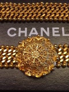 Chanel Haute Couture Collection Classic Golden Chain Belt