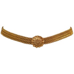 Chanel Haute Couture Collection Classic Golden Chain Belt