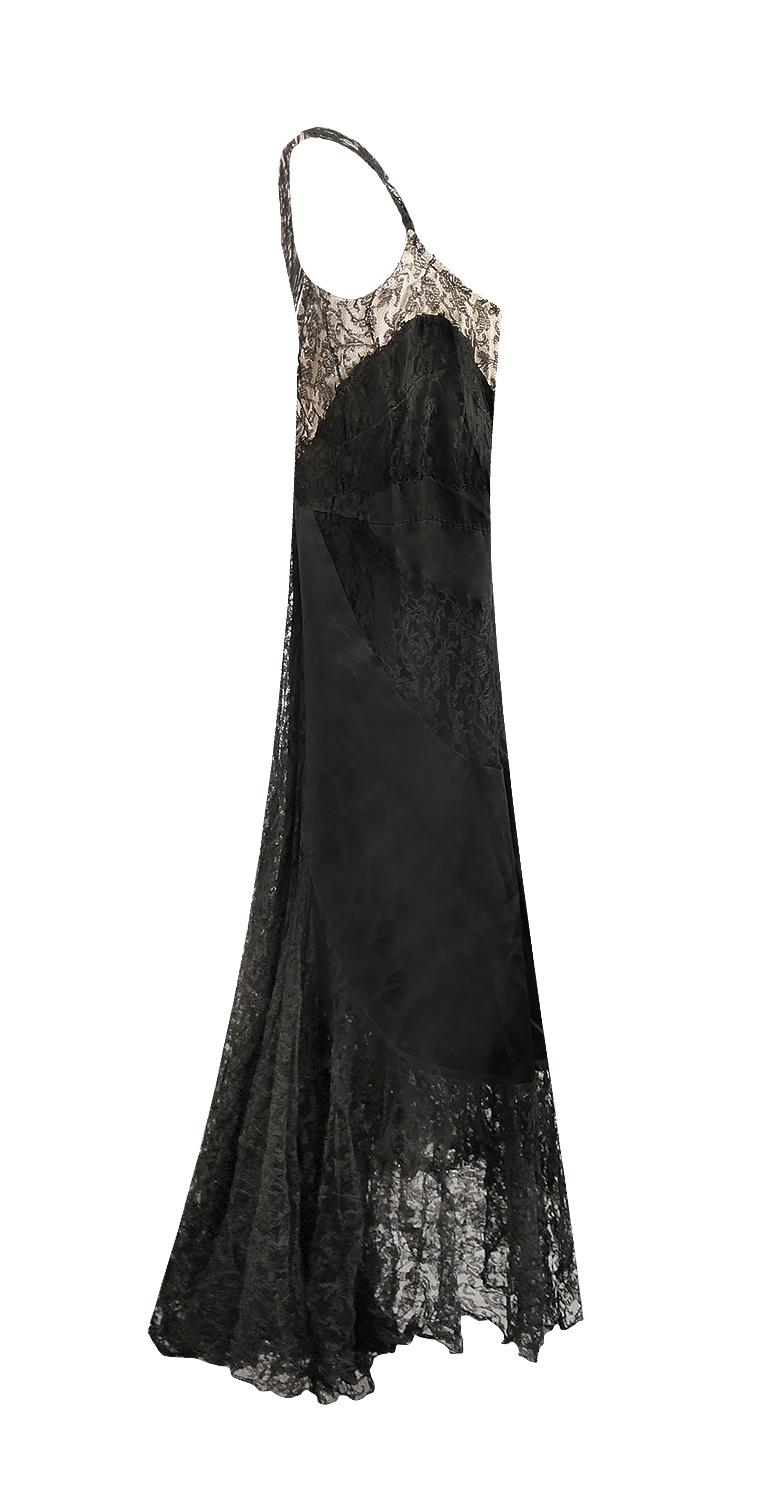 Chanel Haute Couture Lace Gown 1940s For Sale 1