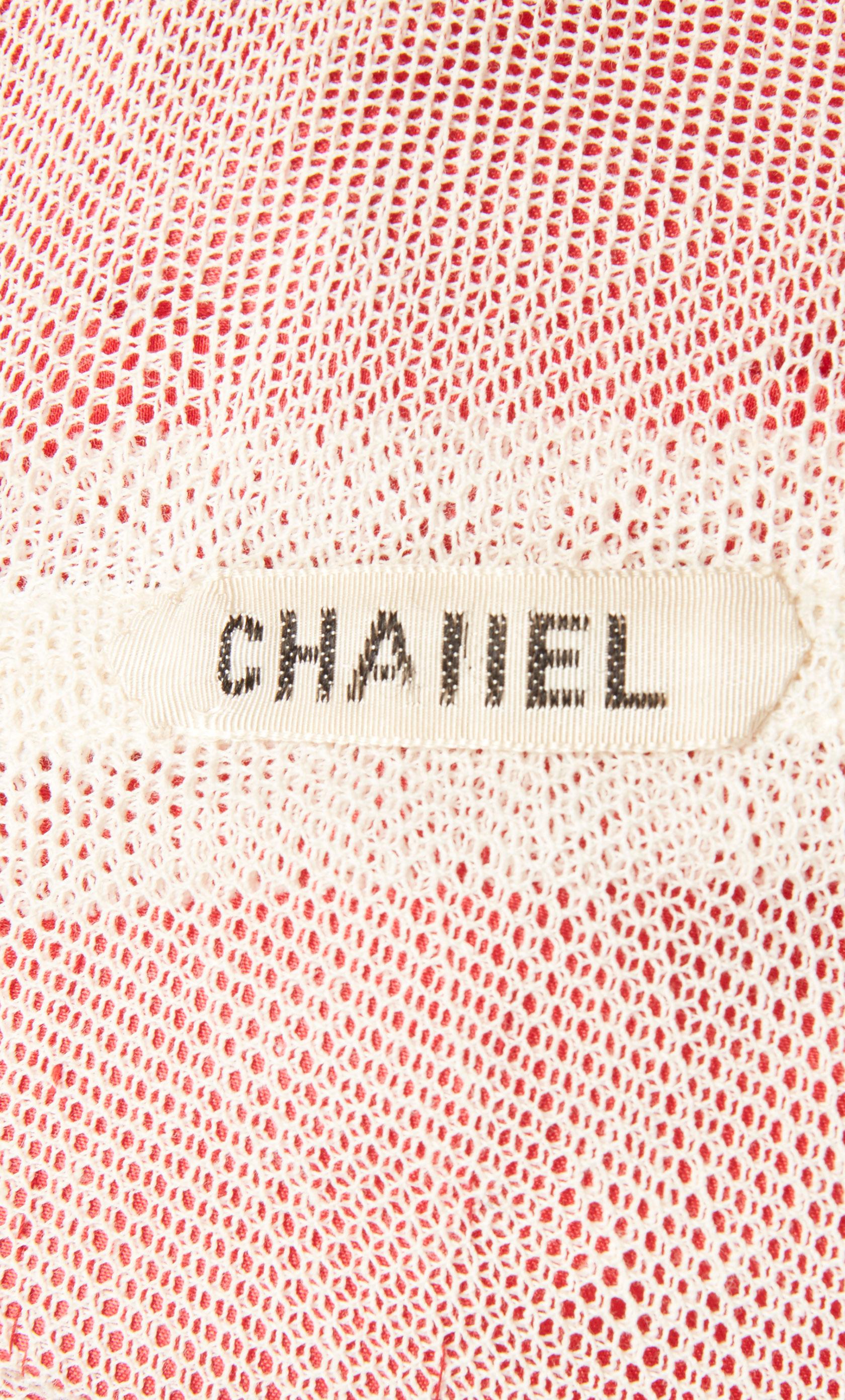 Chanel, Haute couture red dress & jacket, Autumn/Winter 1960 For Sale 3