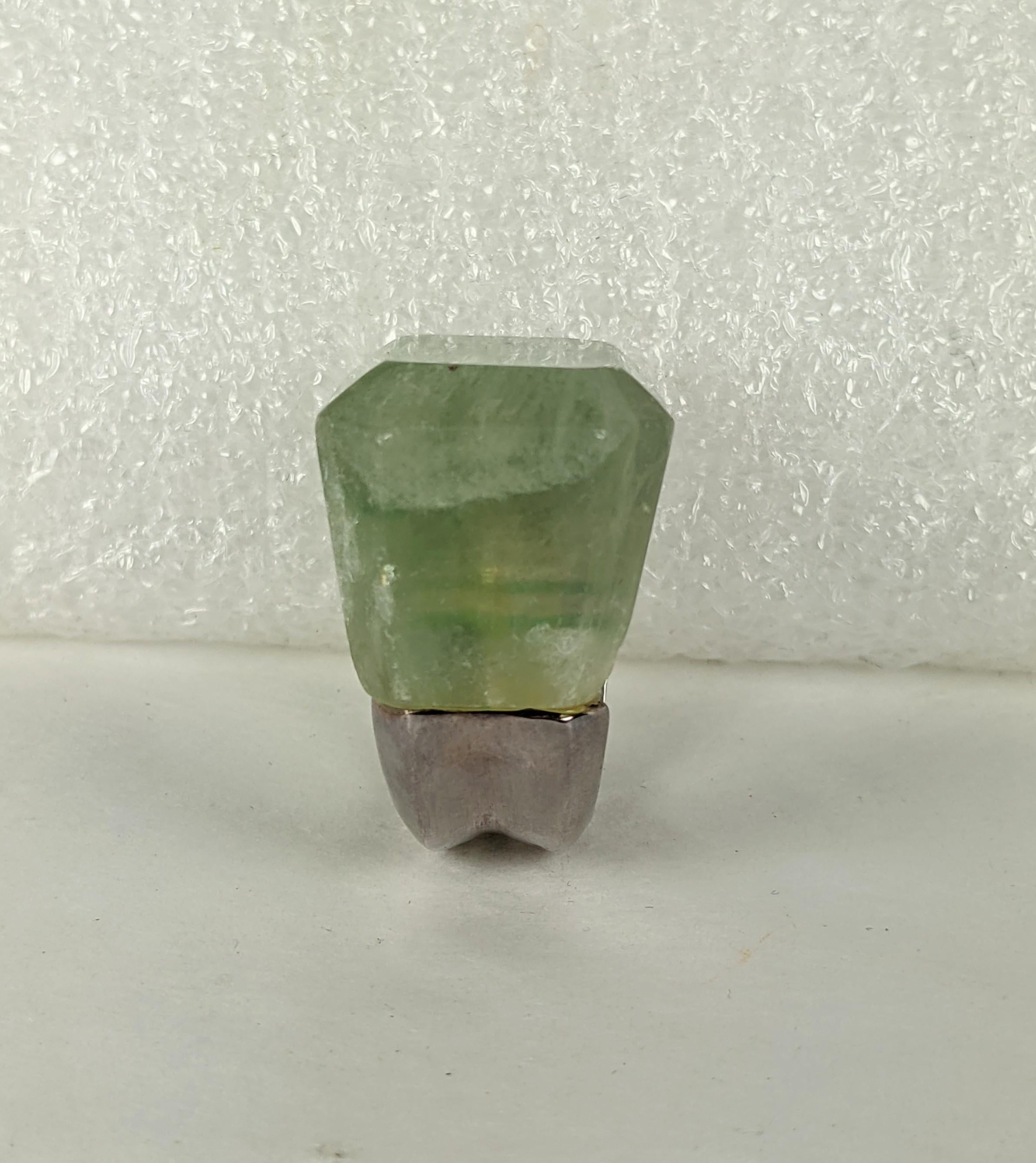 Chanel Haute Couture Runway Fluorite Ring. Spring/Summer 2000 For Sale 6