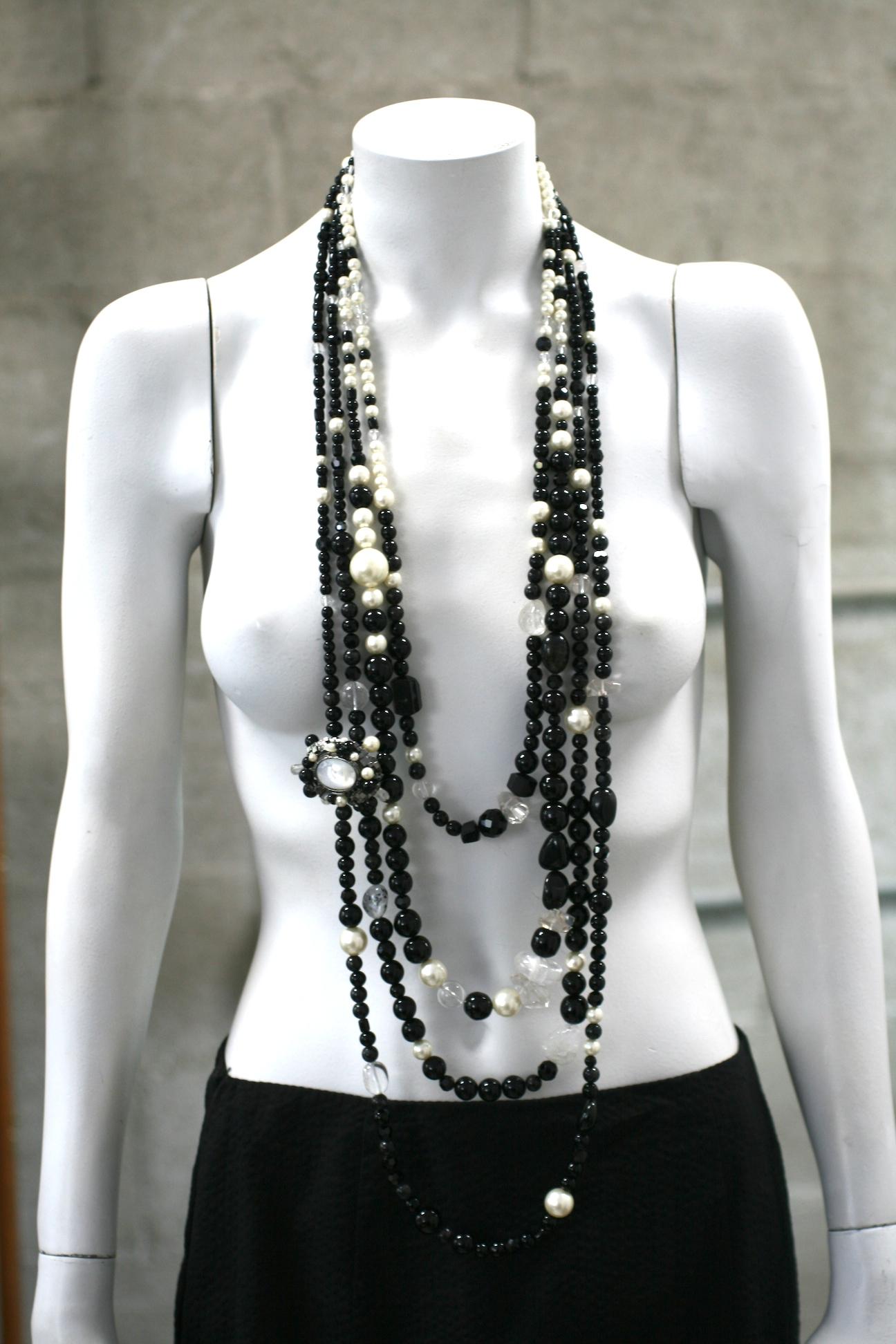 Chanel Haute Couture Semi Precious Necklace FW 2006 For Sale 3