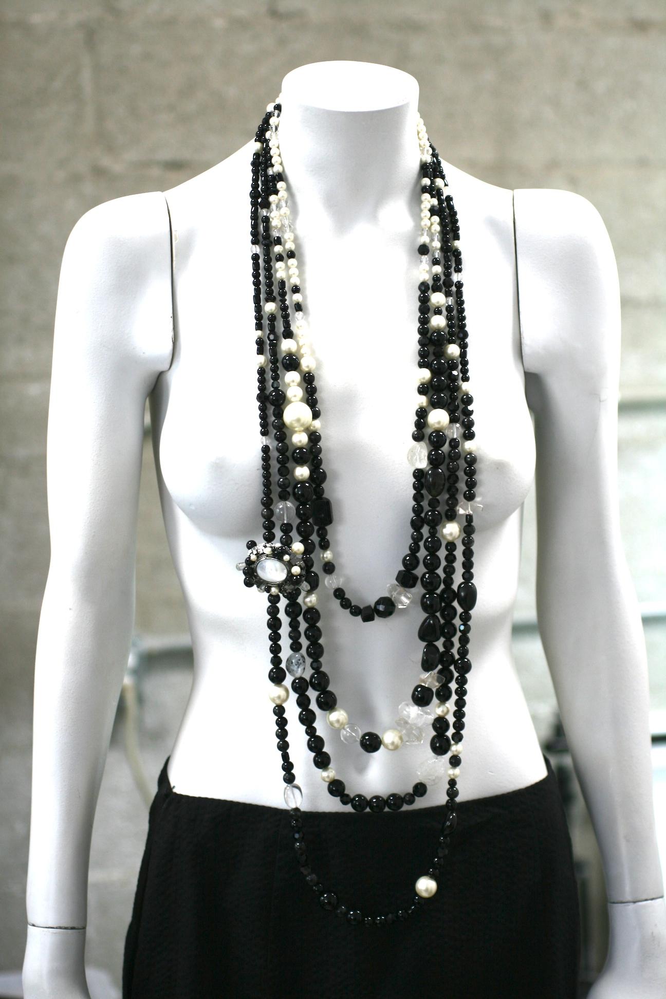 Chanel Haute Couture Semi Precious Necklace FW 2006 For Sale 1