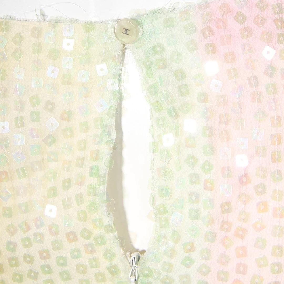 Chanel Chanel Haute Couture Paillettenkleid von Karl Lagerfeld SS1998 im Zustand „Gut“ in Los Angeles, CA
