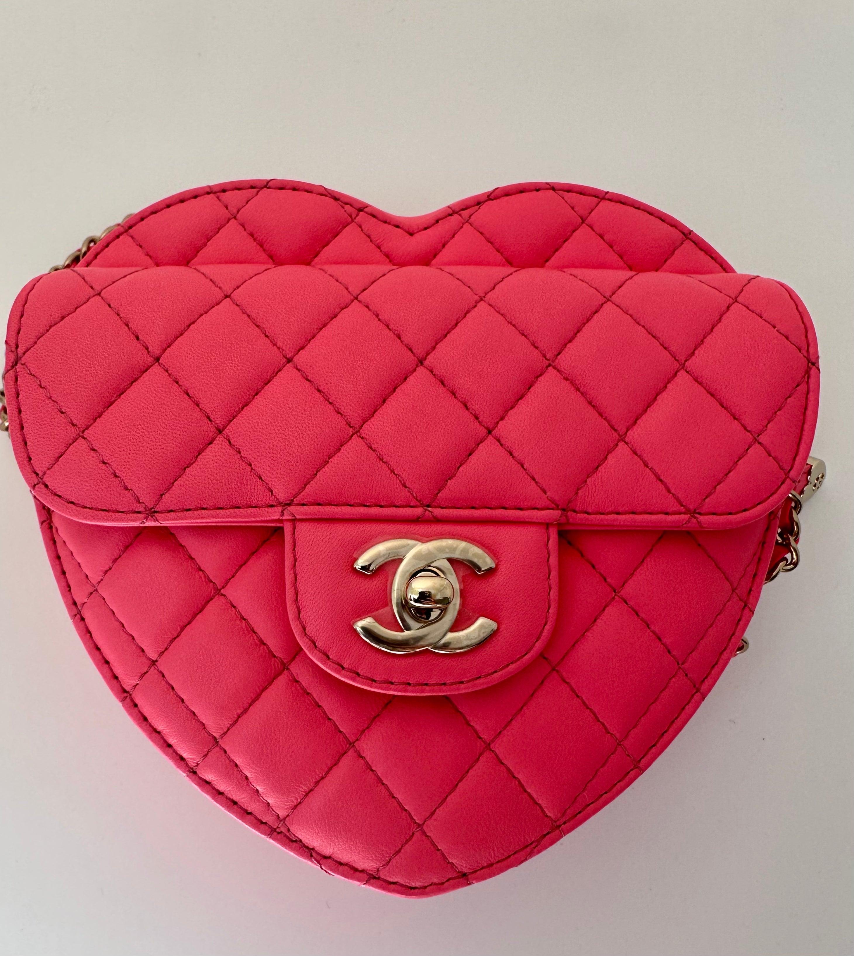 Chanel Heart Bag SS22 For Sale 6