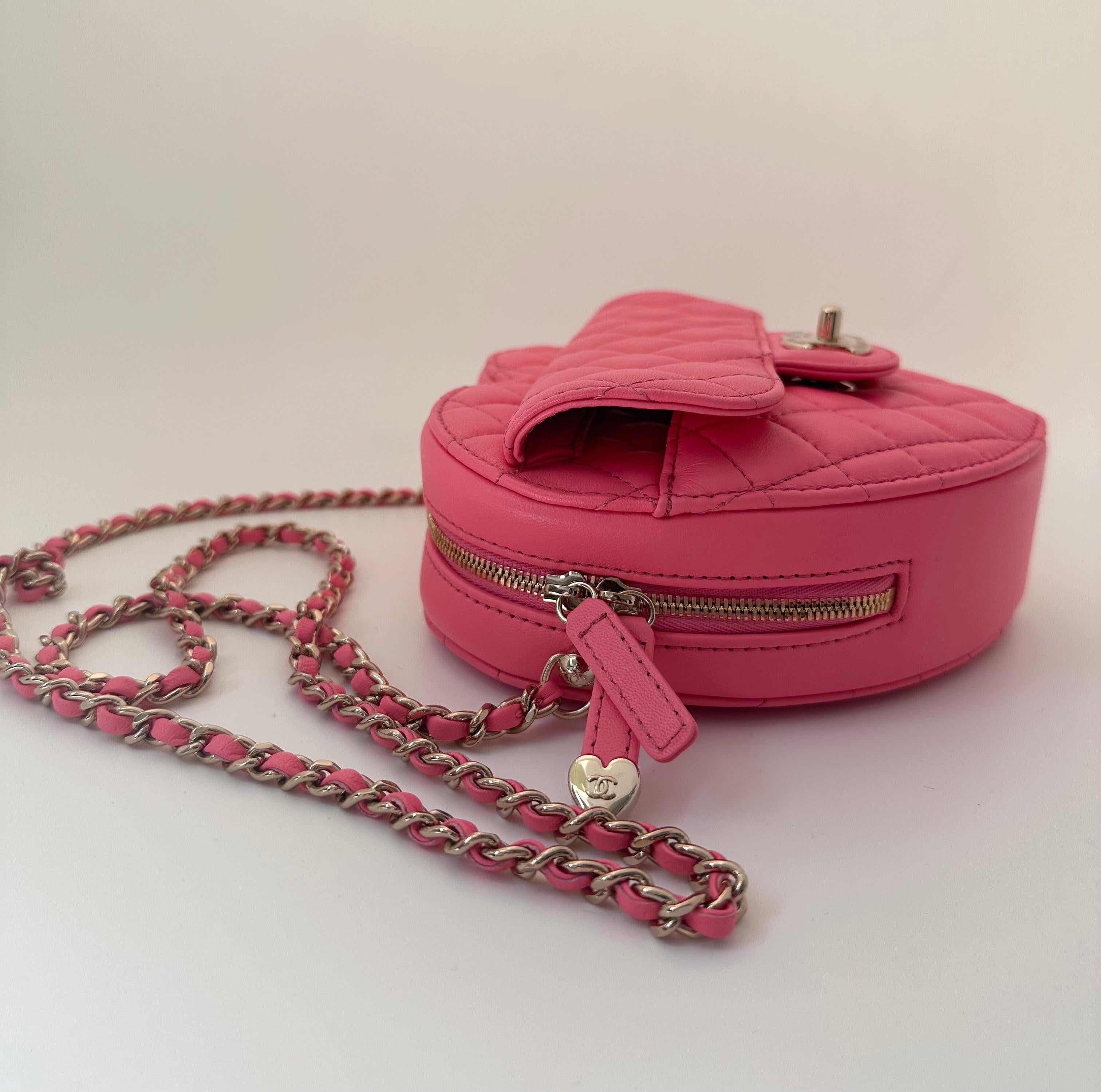 Chanel Heart Bag SS22 For Sale 1