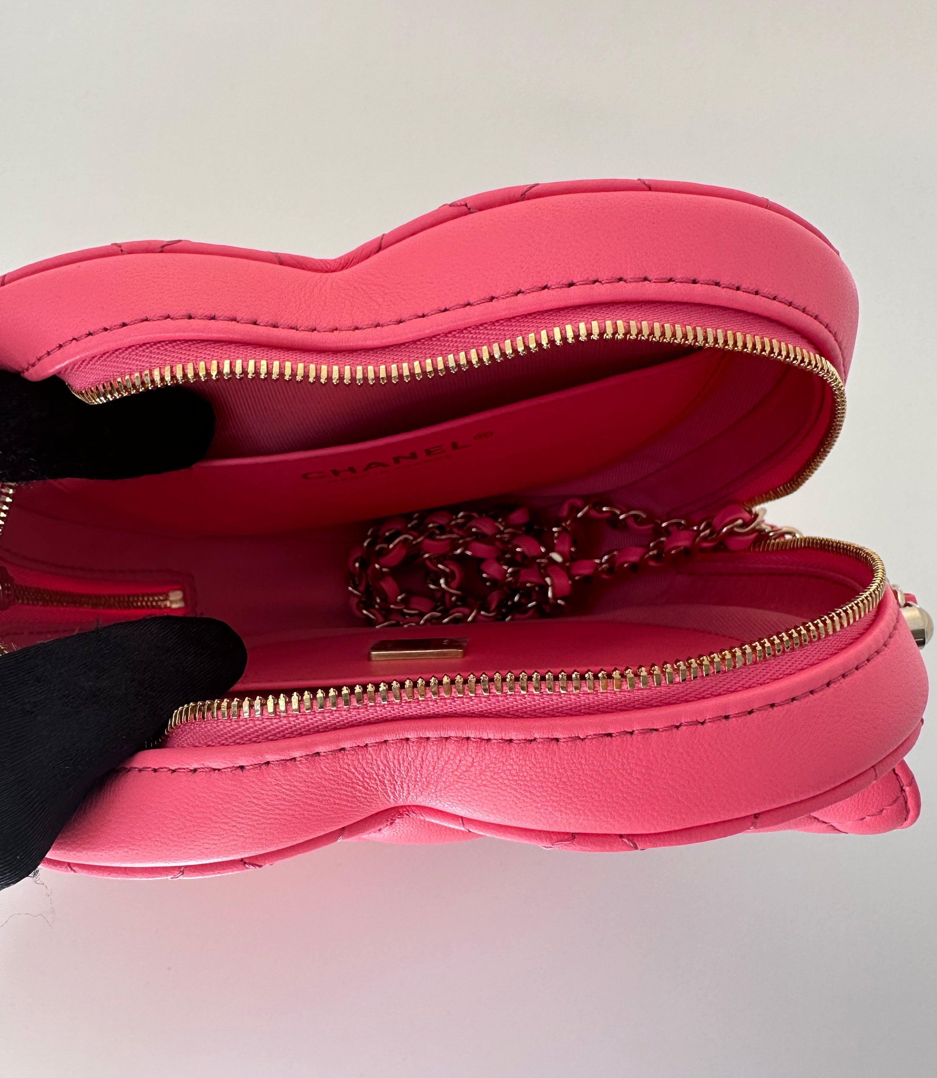 Chanel Heart Bag SS22 For Sale 3
