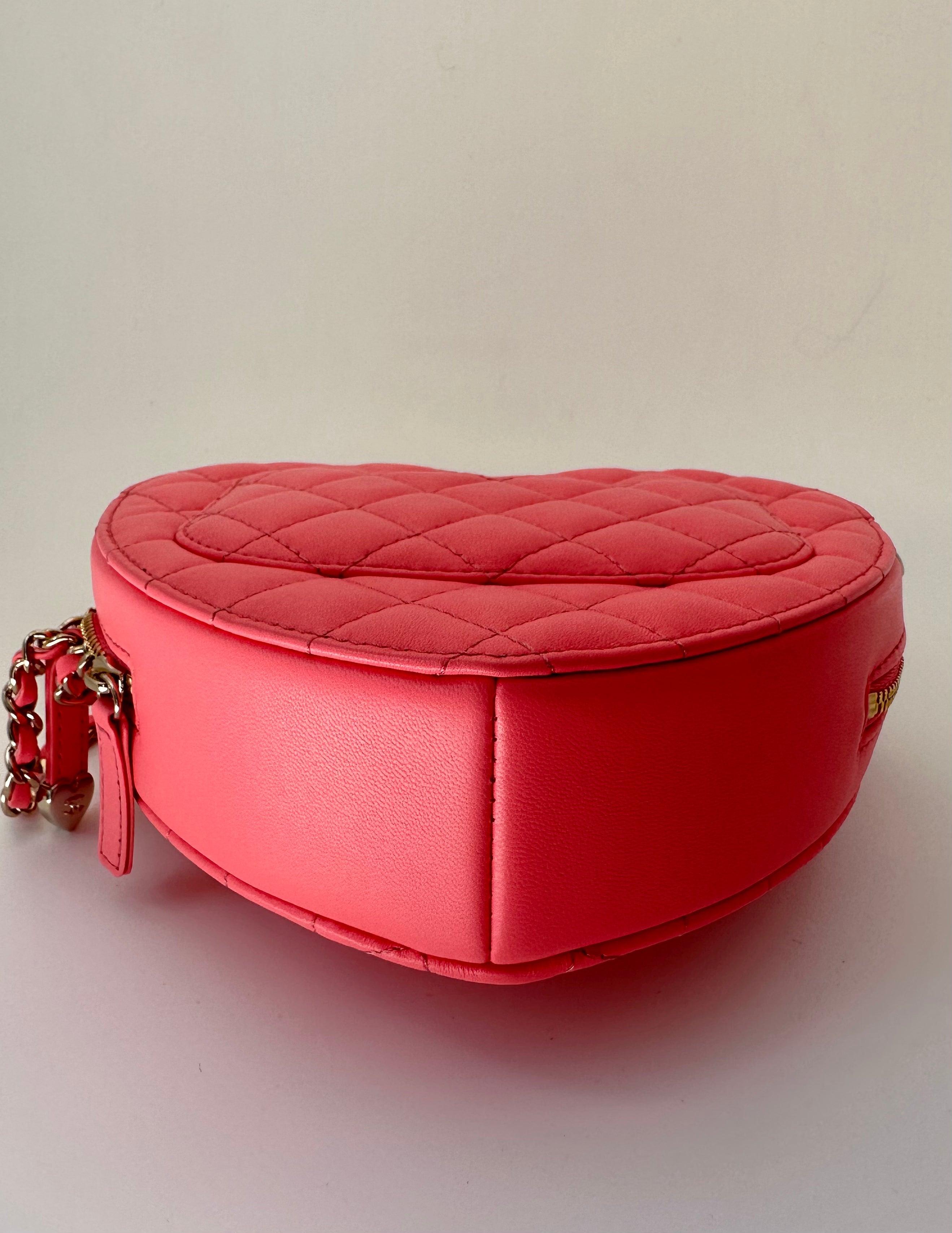 Chanel Heart Bag SS22 For Sale 5