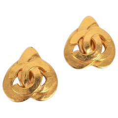 Chanel Heart Clip-on Earrings, 1997