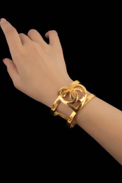 Chanel heart cuff bracelet, Spring 1995