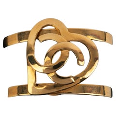 Chanel heart cuff bracelet, Spring 1995