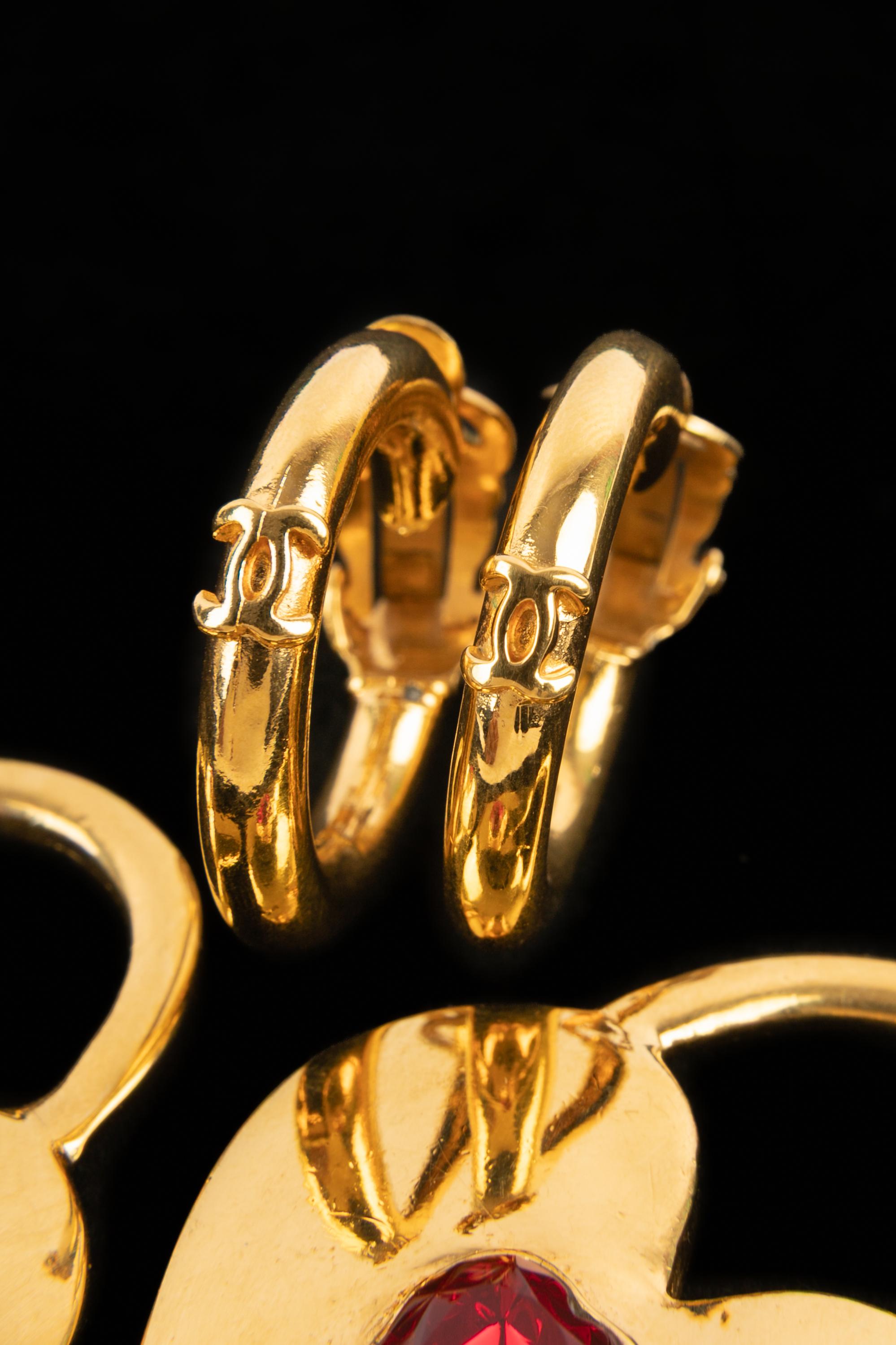 Orecchini a cuore Chanel in vendita 4