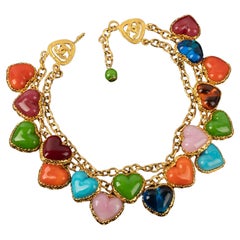 Collier "cœur" de Chanel 1990 Collier "cœur" de Chanel 1990