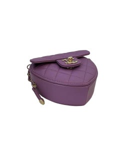 Chanel Heart Small Viola Borsa A Tracolla