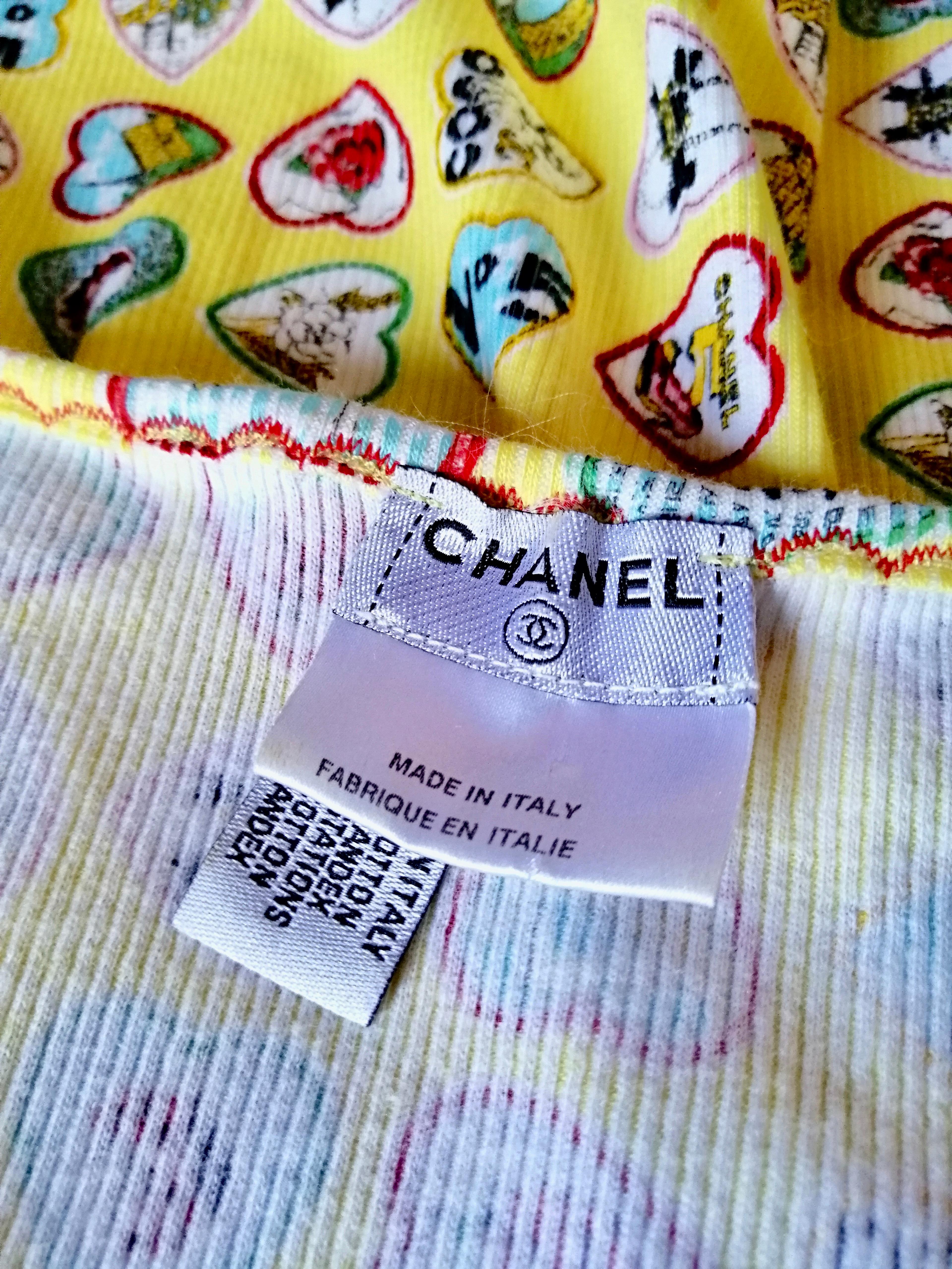 Women's CHANEL hearts top 06P