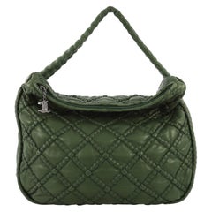 Chanel Hidden Chain Hobo Quilted Lambskin Large