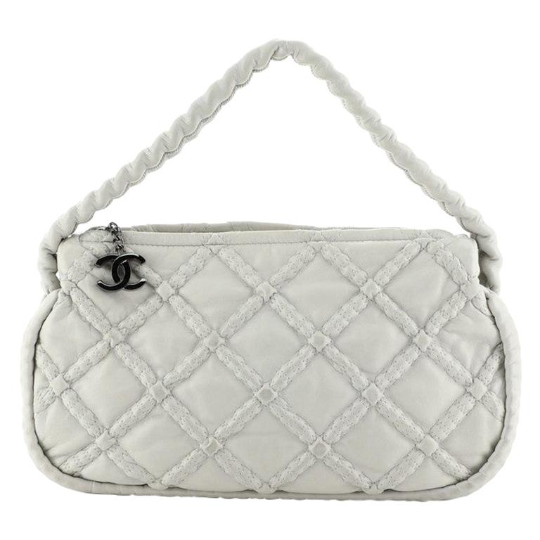 Chanel Hidden Chain Hobo Quilted Lambskin Small at 1stDibs