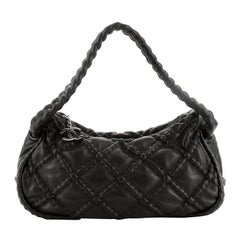 Chanel Hidden Chain Hobo Quilted Lambskin Small