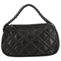 Chanel Hidden Chain Hobo Quilted Lambskin Small