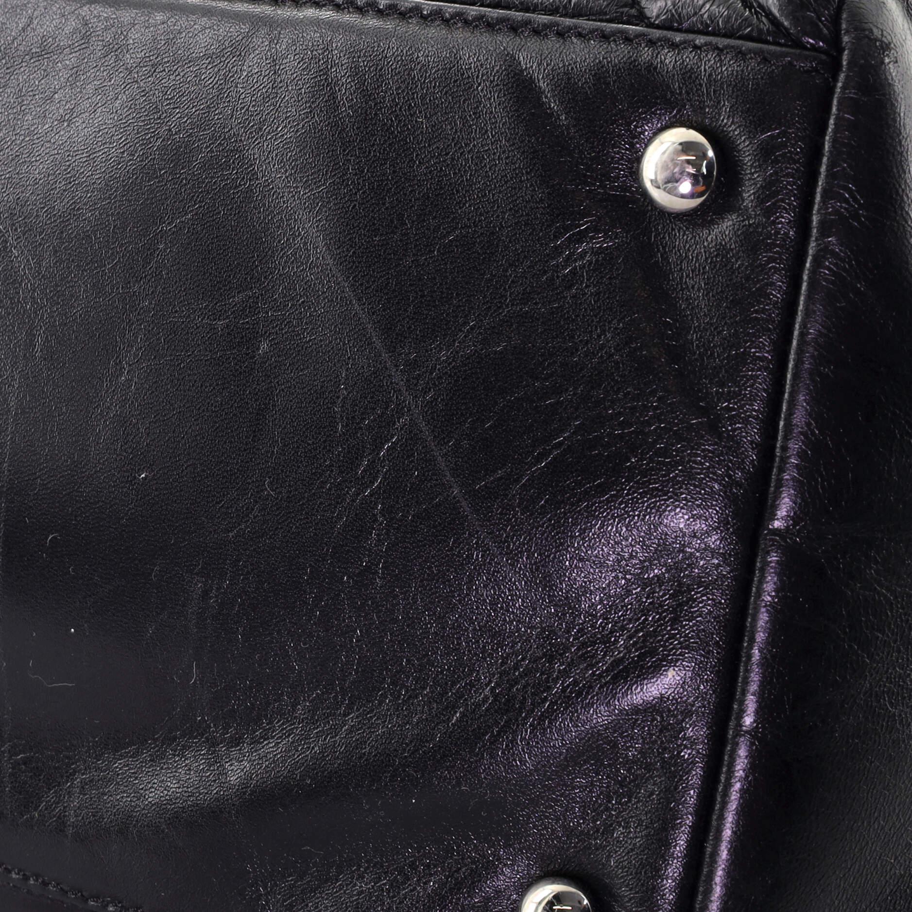 Chanel Tragetasche aus gestepptem Lammfell mit versteckter Kette 2
