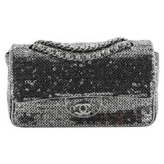 Chanel Hidden Sequins Flap Bag Sequins Medium