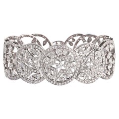 Chanel High Jewelry White Gold and Diamond Bracelet, Les Intemporels Collection