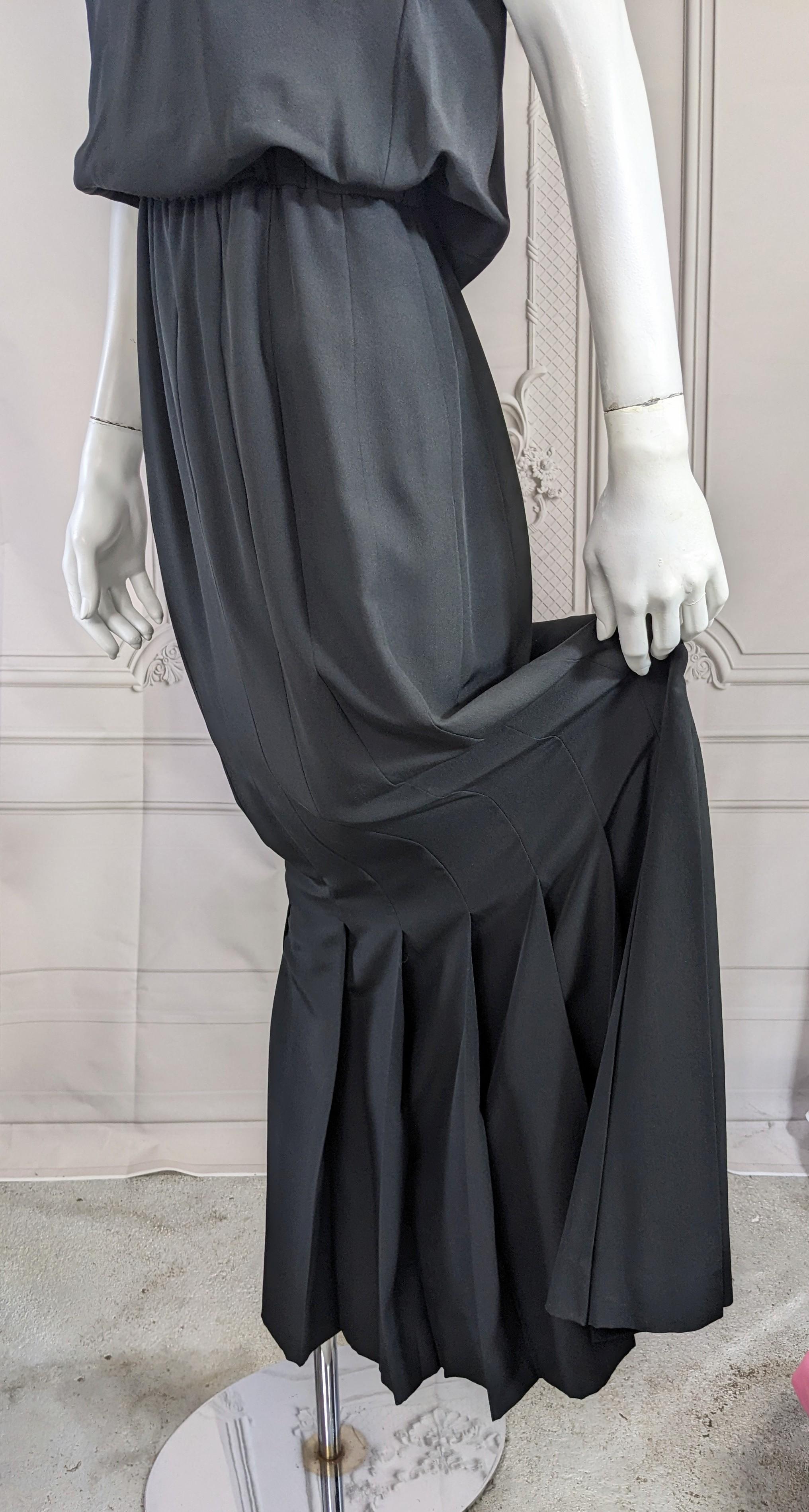 Chanel High Neck Column Gown In Good Condition For Sale In New York, NY