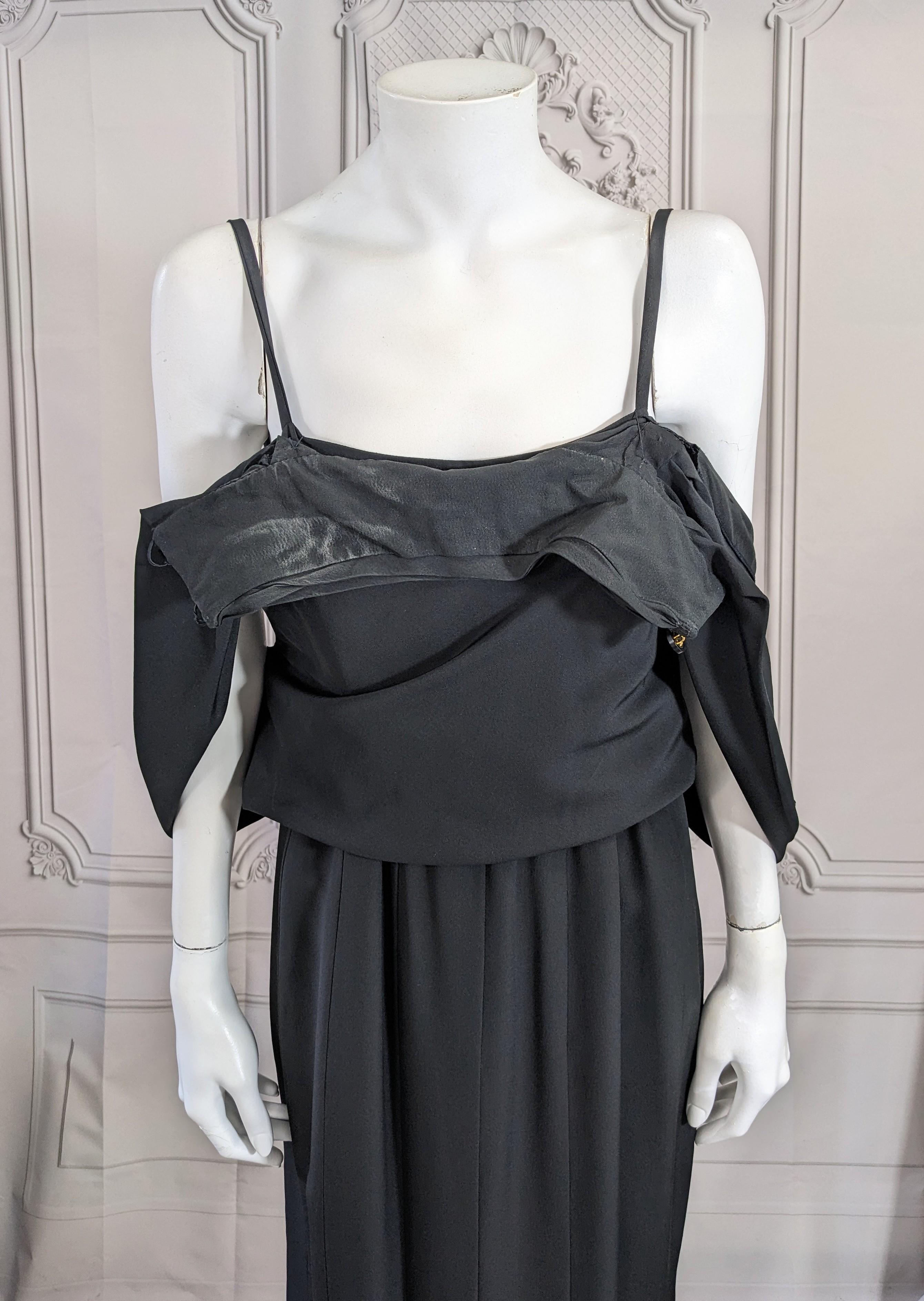 Chanel High Neck Column Gown For Sale 4